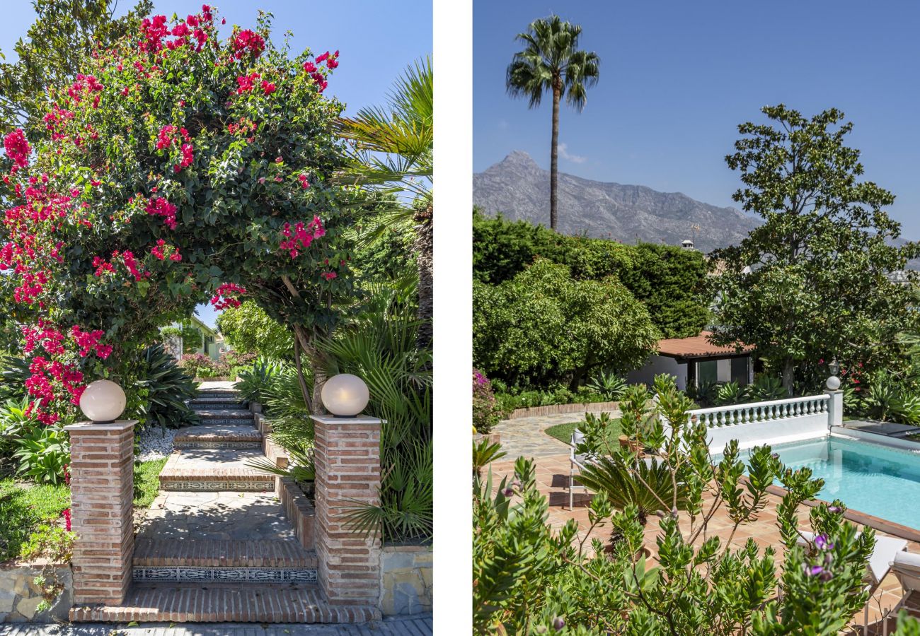 Villa en Nueva andalucia - FJ- Finca with private pool Families only