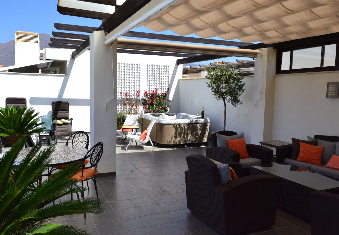 Apartment in Estepona - RSH14A - Terrace with hot tub and fantastic views