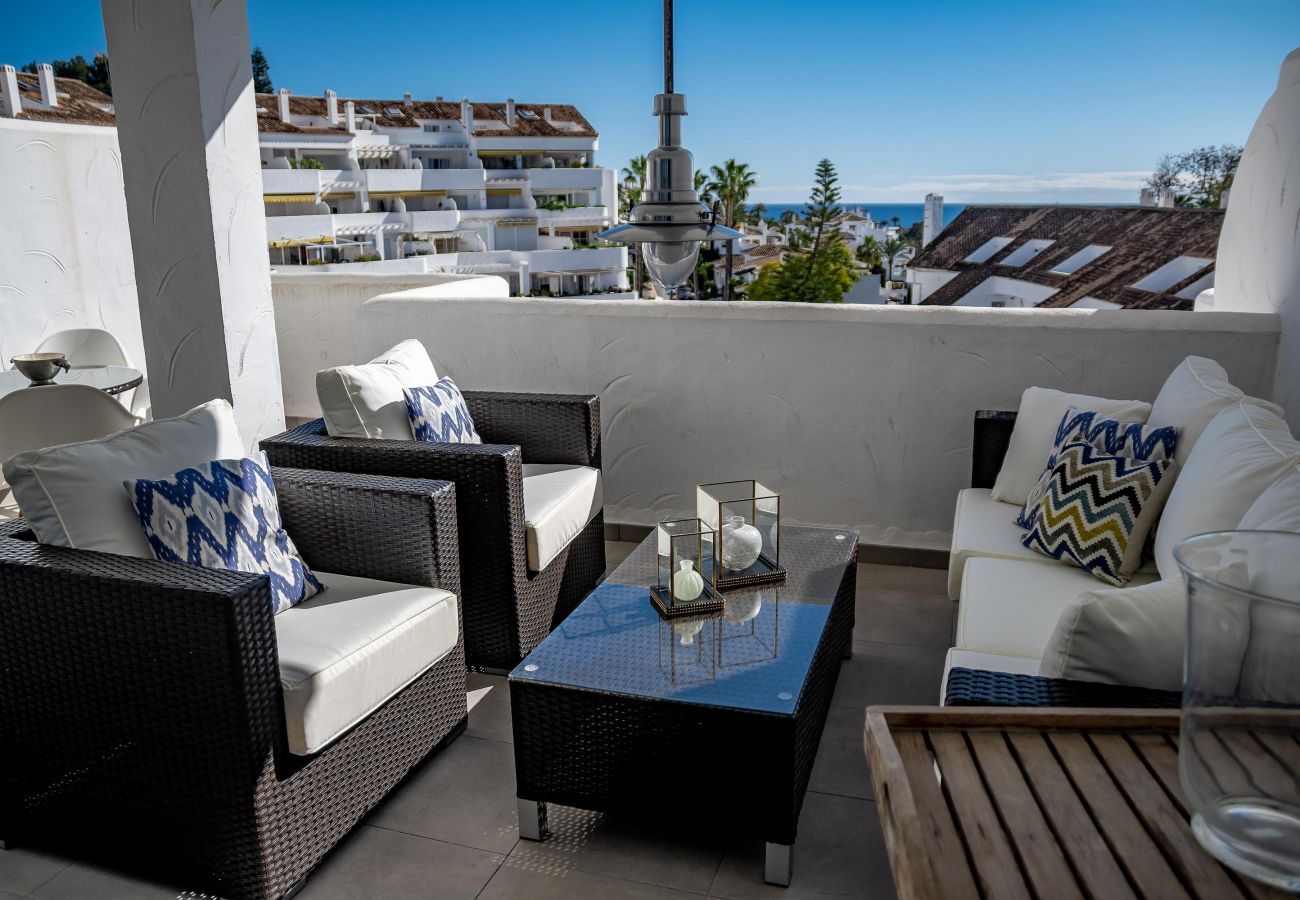 Lägenhet i Nueva andalucia - ELD1-Stunning 2 Bedroom Penthouse in Puerto Banus