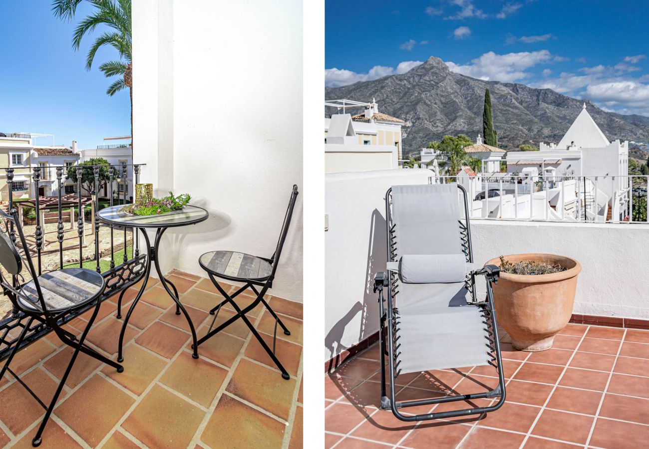 Radhus i Nueva andalucia - AP103- Aloha Pueblo Marbella by Roomservices